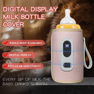 5V Portable Bottle Warmer USB Charging Sempurna untuk memanaskan susu bayi selama perjalanan Kompak Ringan dan mudah dibawa
