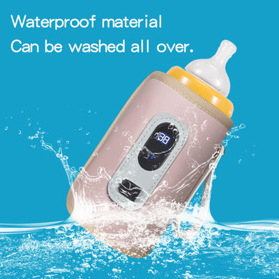 5V Portable Bottle Warmer USB Charging Sempurna untuk memanaskan susu bayi selama perjalanan Kompak Ringan dan mudah dibawa