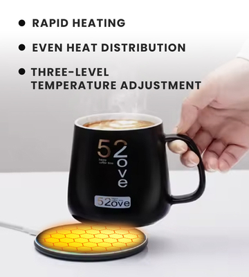 Stylish Mug Heated Coaster Set Kombinasi Ultimate Gaya Dan Fungsionalitas