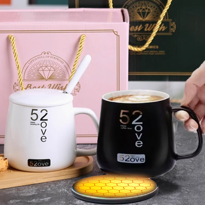 Multipurpose Usb Cup Warmer Smart Travel Bottle Heating Plate Dengan Wireless Charging