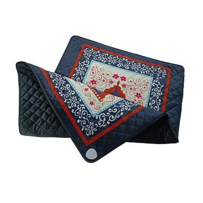 Customized Modern Religious Heated Prayer Mat Desain Sederhana Electric Heating Prayer Pad Rumah Penggunaan Muslim Islam