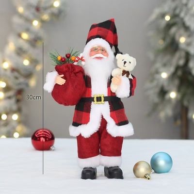 Pemanas tangan listrik Boneka Natal 10000mAh USB Pemanas Sumber Daya Isi Ulang Kamar Tidur RV Portable Penggunaan Taman Luar Ruang