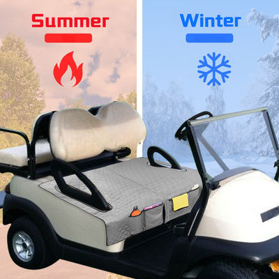 5V2A Graphene Heated Golf Cart Seat Cushion – Low Voltage, Portable & Safe
