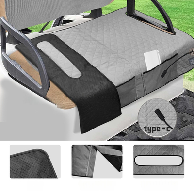 Perlindungan Terlalu Panas Golf Panas Pad Untuk Kereta Golf Panas Kursi Bantal Bahan Bisa dicuci Sumber Daya DC / AC