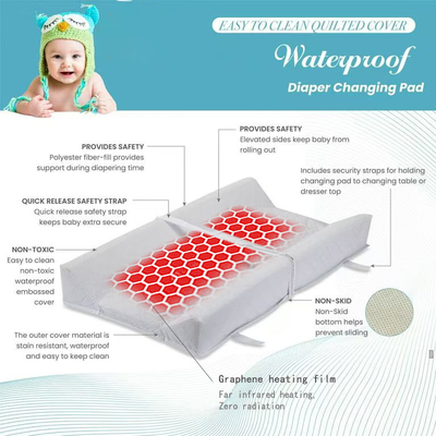 Custom Baby Diaper Pad Dengan Far-Infrared Heater Baby Pad