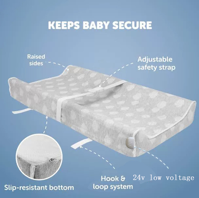 Custom Baby Diaper Pad Dengan Far-Infrared Heater Baby Pad