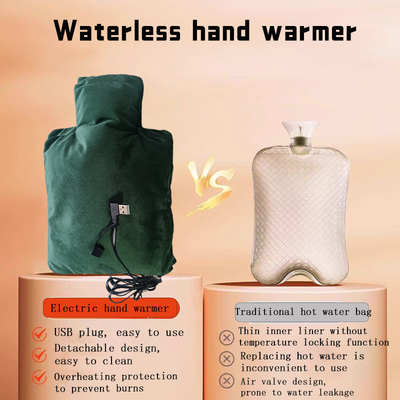Pemanas tangan portabel dengan fitur keamanan yang tidak mudah terbakar Perlindungan terhadap overheating dan desain yang dapat digunakan kembali