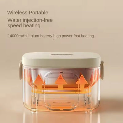Electric Lunch Box Baby'S Constant Temperature Bowl Fitur Pemanasan Tanpa Kabel Untuk Supplemental Food Dinner