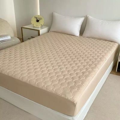 Disesuaikan Fitted Sheet Electric Heating Mattress Cover Dual Zone Control Teknologi Graphene Dan Kain Antibakteri