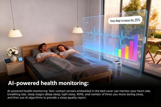 Suhu yang dapat disesuaikanLapisan Kasur Listrik Multifungsi Pendingin & Pemanasan Pad Dingin Air Dengan Fitur Terapi F Pengaturan 45-65 Deg Untuk kenyamanan pribadi dalam Pemanasan & Pemanasan Pad Kasur