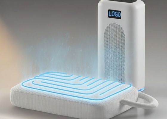 Alas Kasur Pemanas dan Pendingin yang Menyediakan Pengaturan Suhu Zona Ganda dan Serat Bambu Lembut untuk Malam yang Nyaman