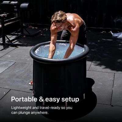 Ice Bath Cold Plunge Tub dengan konstruksi akrilik tahan lama pendingin energi dan antarmuka sentuh yang ramah pengguna untuk fisioterapi