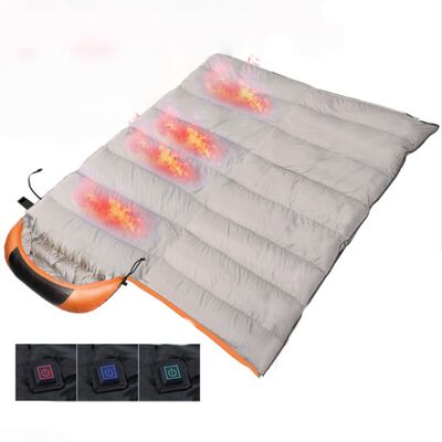 Sesuaikan Waterproof Heated Sleeping Bag Multi 5V 2A USB Power SHEERFOND Outdoor Heated Sleeping Bag Untuk Camping