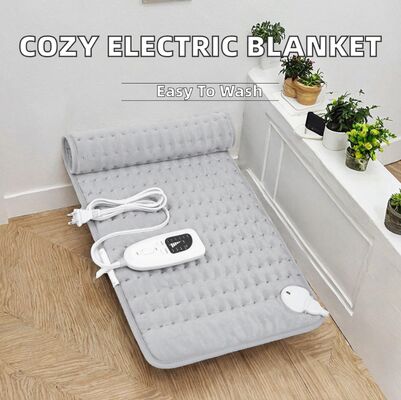 SHEERFOND Selimut Listrik Musim Dingin Penggunaan Rumah Tangga Pemanasan Wire Element Flannel berkualitas tinggi 120V Bisa dicuci Multiple Heat Levels