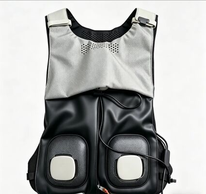 Sistem pendingin air tas ransel 2C 20C yang dapat disesuaikan dengan listrik Lembar pendingin rompi kontrol aliran kandung kemih Pakaian didinginkan RV Outdoor