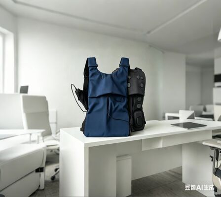 Sistem pendingin air tas ransel 2C 20C yang dapat disesuaikan dengan listrik Lembar pendingin rompi kontrol aliran kandung kemih Pakaian didinginkan RV Outdoor