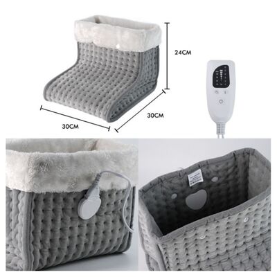 SHEERFOND Portable Musim Dingin USB Baterai-Powered 220V ramah lingkungan Polyester Adjustable Thermostat Ventilasi Panas kaki untuk