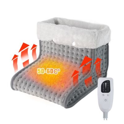SHEERFOND Portable Musim Dingin USB Baterai-Powered 220V ramah lingkungan Polyester Adjustable Thermostat Ventilasi Panas kaki untuk