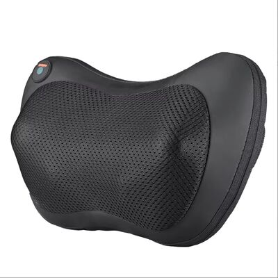 OEM ODM Custom Nyaman Electric Heating Pijat leher bantal ergonomis Orthopedic Serviks Kontur Kepala Woven U-bentuk Pesawat