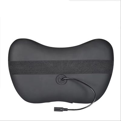 OEM ODM Custom Nyaman Electric Heating Pijat leher bantal ergonomis Orthopedic Serviks Kontur Kepala Woven U-bentuk Pesawat