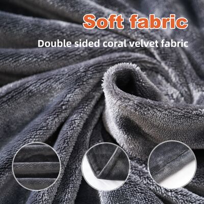Selimut listrik portabel yang bisa dipakai tiga kecepatan kontrol suhu Graphene Infrared Heat Blanket dengan tampilan digital