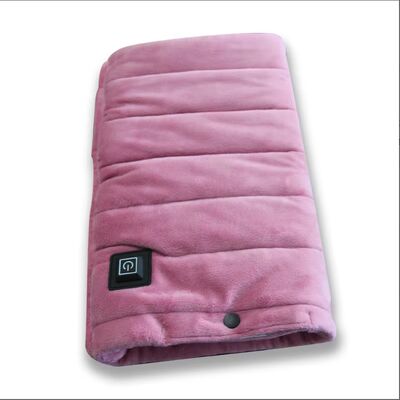 Portable USB Electric Heated Hand Warmer 3 Suhu yang Bisa Disesuaikan Max 50°C Soft Flannel Rechargeable Hand Heating Bag Winter Outdoor Warm Gift