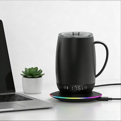 Portable Digital Style Coffee Mug Warmer Temperature-Controlled Self-Heating Factory Design Development 500ml Capacity