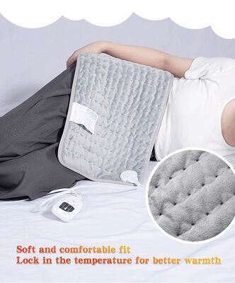 Electric Heated Pad furnitur pemanasan praktis untuk kantor rumah atau di samping tempat tidur memberikan panas lembut untuk meningkatkan tingkat kenyamanan
