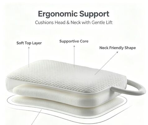 bantal pemanas listrik dilengkapi dengan teknologi kontrol suhu semikonduktor untuk suhu yang stabil dan nyaman