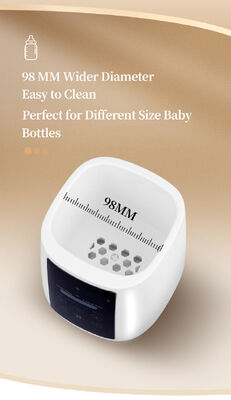 Pemanas Botol Bayi Elektrik 200W Kontrol Suhu 30-65℃ Perlindungan Bakar Kering Mati Otomatis Pemanas Susu untuk Kantong Penyimpanan ASI Botol Bayi Kaca PP Silikon