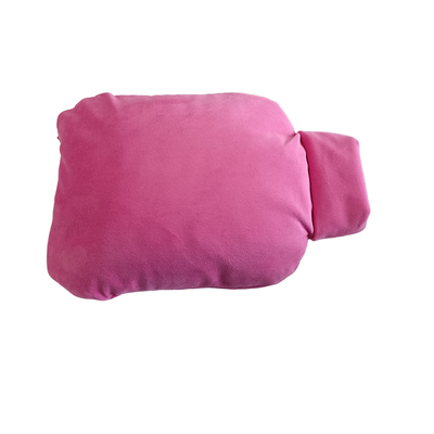 Bucket Shaped Rechargeable Hand Warmer, Kristal Ultra Soft Fabric, Suhu yang Bisa Disesuaikan, DC Charging Portable Electric Heated Hand Pouch, Custom Color OEM ODM