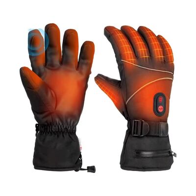 Sarung Tangan Pemanas Listrik, Baterai Lembar Graphene Berkualitas 5V Sarung Tangan Pemanas, 40-65°C Adjustable Windproof Waterproof Thermal Hot Gloves untuk Ski Bersepeda Camping Working