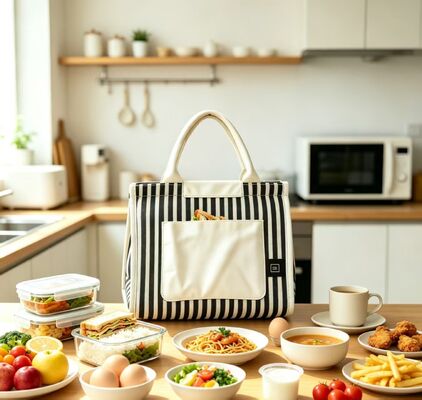 Pemanas Makanan Portabel Terbaik untuk Perjalanan Darat, Berkemah & Kantor — Tas Makan Siang Pemanas Bertenaga USB dengan Teknologi Pemanasan Cepat