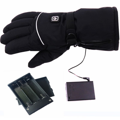 Gloves Pemanas Lampu Listrik PU Kulit tahan air Musim Dingin Untuk Pekerjaan dan Kegiatan Luar Ruang
