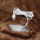 Selendang Pakaian Pemanas Listrik yang Dapat Dipakai Pengisian USB 50 derajat Bahan Mewah ODM