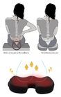 Bantal Kursi Portabel Untuk Sakit Punggung Ukuran 45 × 35 × 7cm Perlindungan Terlalu Panas