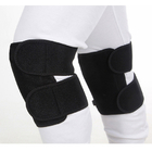 Pijat Lutut Pemanas Listrik OEM, Terapi Panas Knee Wrap Brace ukuran 47 × 20cm