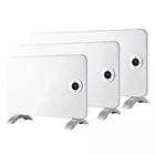 SHEERFOND Electric Flat Panel Heater Bahan ABS 65 derajat Untuk Kamar Mandi