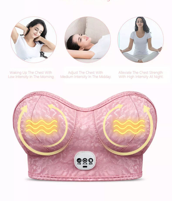 Bra Pijat Payudara Listrik USB, bahan kulit PU Bra Listrik Dipanaskan ODM