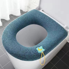 Penutup Penghangat Kursi Toilet yang Dapat Dilepas Jenis Penutupan Ritsleting yang Dapat Dicuci ODM