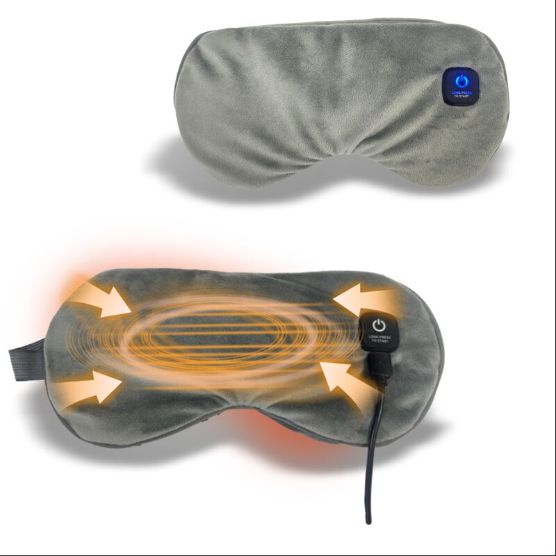 Topeng mata tanpa kabel untuk penghilang mata kering, peningkatan tidur, pad pemanas mata yang bisa dicuci untuk perjalanan dan dengan cangkang yang bisa diganti