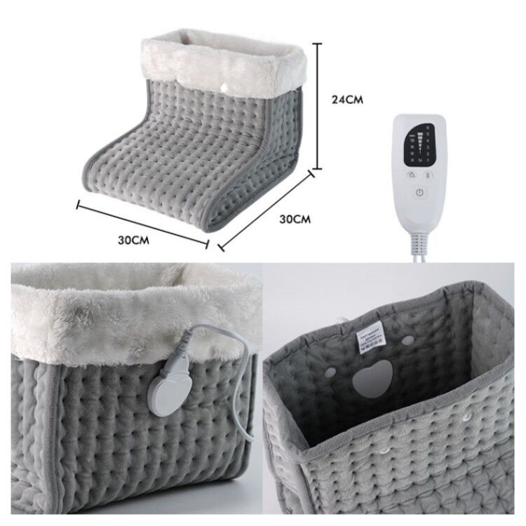 SHEERFOND Portable Musim Dingin USB Baterai-Powered 220V ramah lingkungan Polyester Adjustable Thermostat Ventilasi Panas kaki untuk