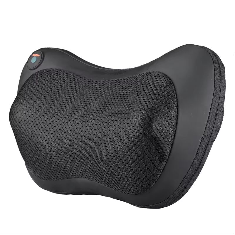OEM ODM Custom Nyaman Electric Heating Pijat leher bantal ergonomis Orthopedic Serviks Kontur Kepala Woven U-bentuk Pesawat