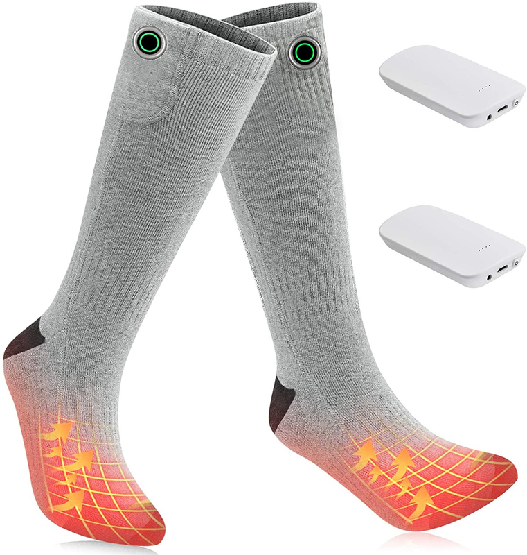Kaus Kaki Pemanas Listrik Yang Bisa Dicuci Graphene Isolasi Musim Dingin Pria Wanita Kaus Kaki Ski Panas Panas Panas Panas