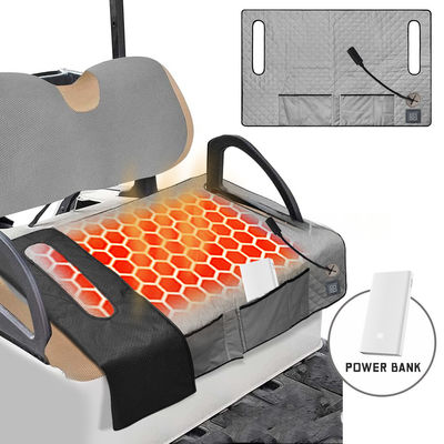 5V2A Graphene Heated Seat Cushion Untuk Kendaraan Golf
