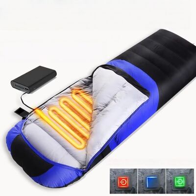 Sesuaikan Waterproof Heated Sleeping Bag Multi 5V 2A USB Power SHEERFOND Outdoor Heated Sleeping Bag Untuk Camping