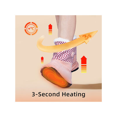 Grosir customisable graphene foot warmer dirancang untuk daerah dingin dan orang tua, membantu mempromosikan sirkulasi darah.