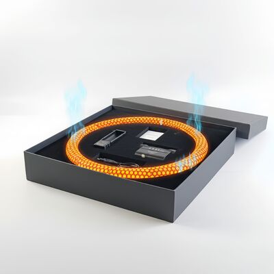 Graphene berkualitas tinggi yang dapat diisi ulang Tutup roda kemudi mobil Set Pemanasan Infrared Pemanas 3 detik Perlindungan Pemanasan Cepat