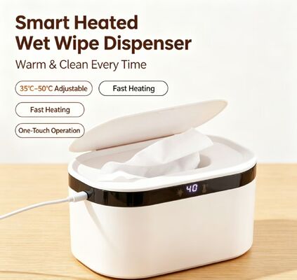 Pemanas Tisu Basah Bayi & Dispenser Tisu Basah yang Dipanaskan